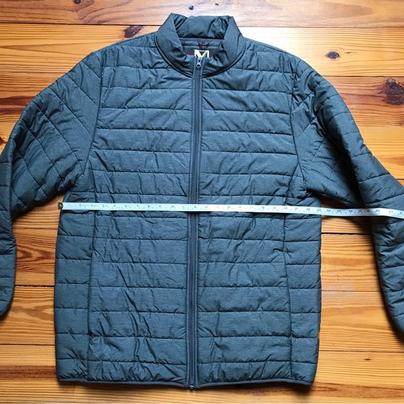 Voyager Grey Red Fleece Lined Puffer Jacket, NWT, XXL - Picture 7 of 13